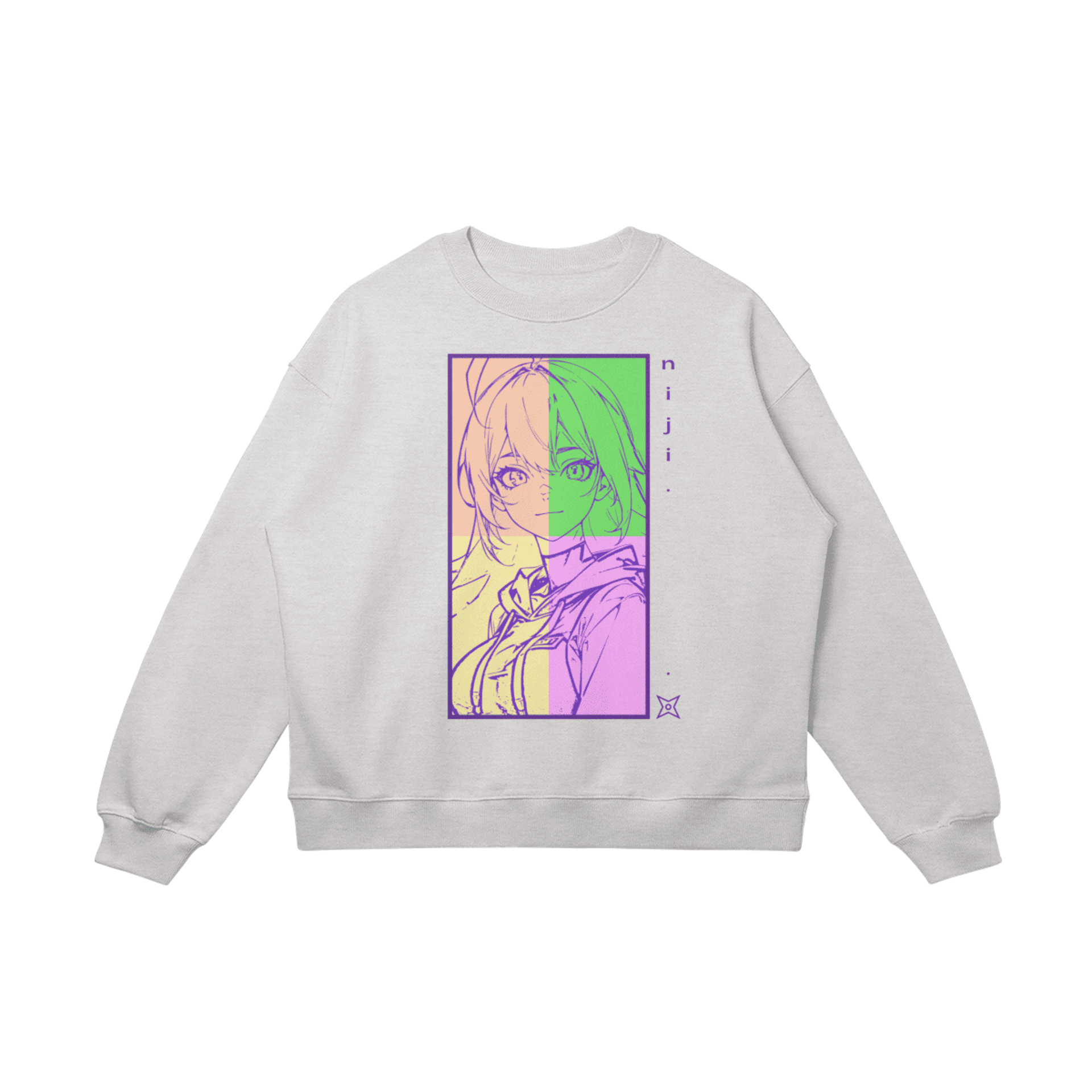 "Niji" Sudadera Unisex Oversized Estàndar - 3