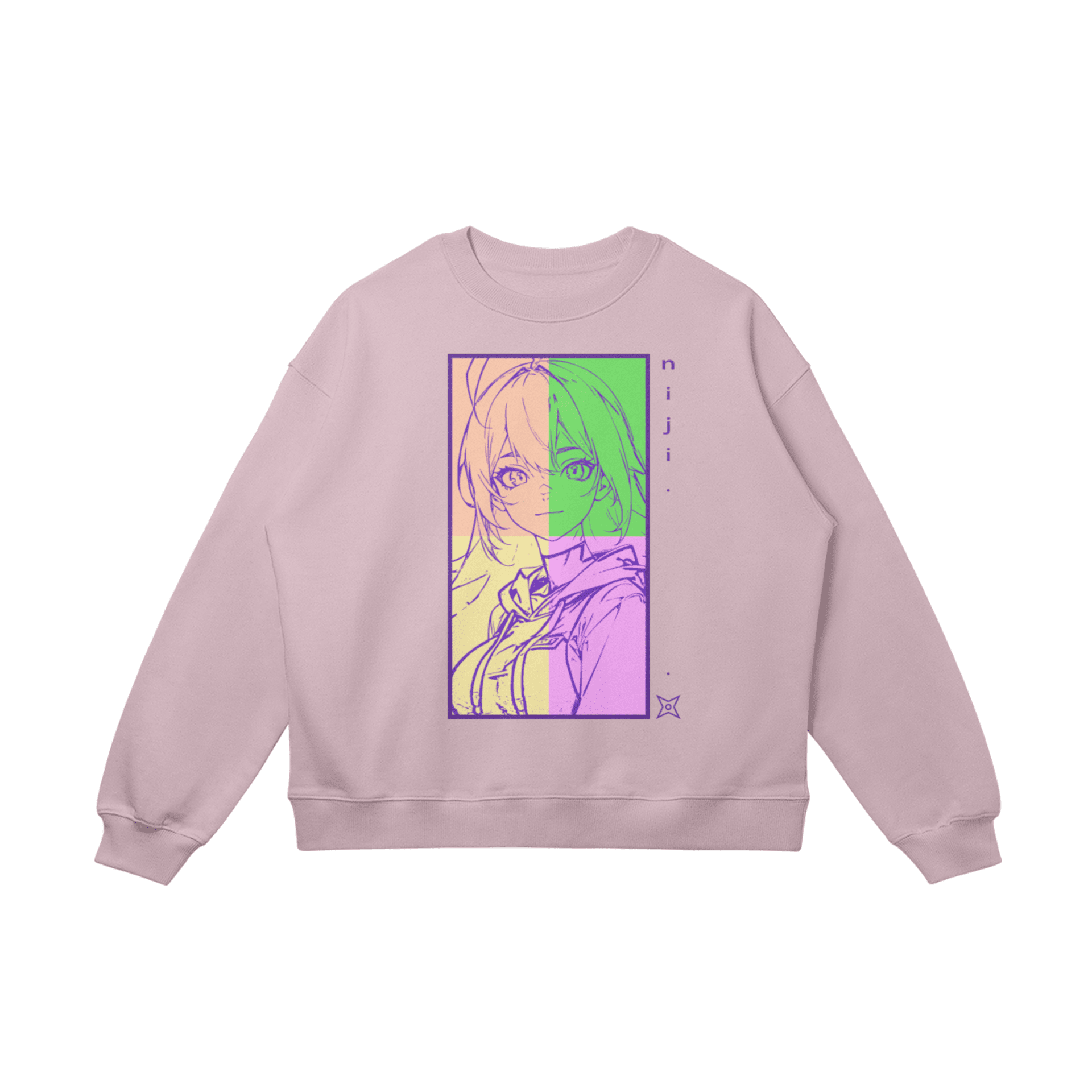 "Niji" Sudadera Unisex Oversized Estàndar - 2