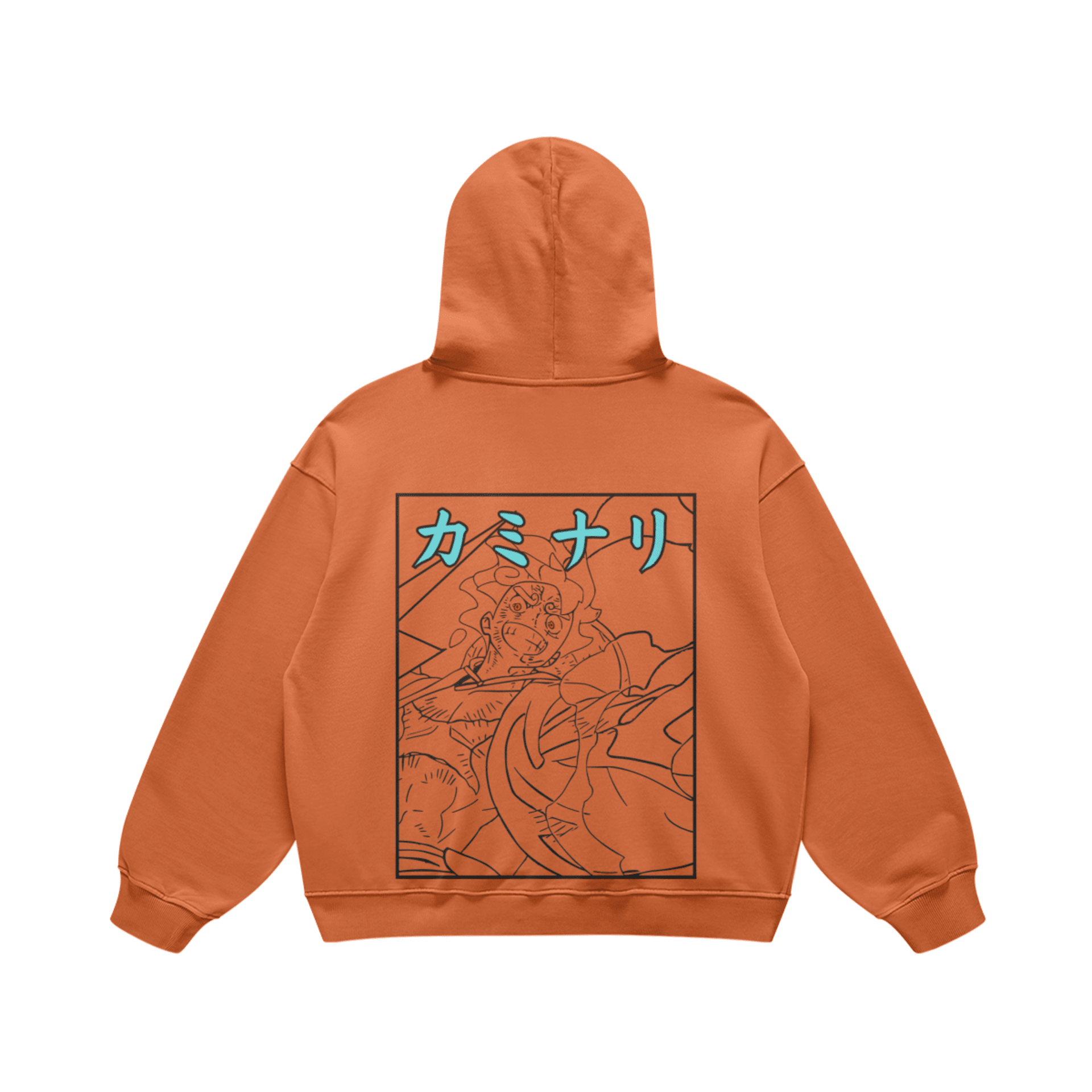 "Kaminari Explicit" Unisex Heavyweight Oversized Hoodie Estàndar - 7